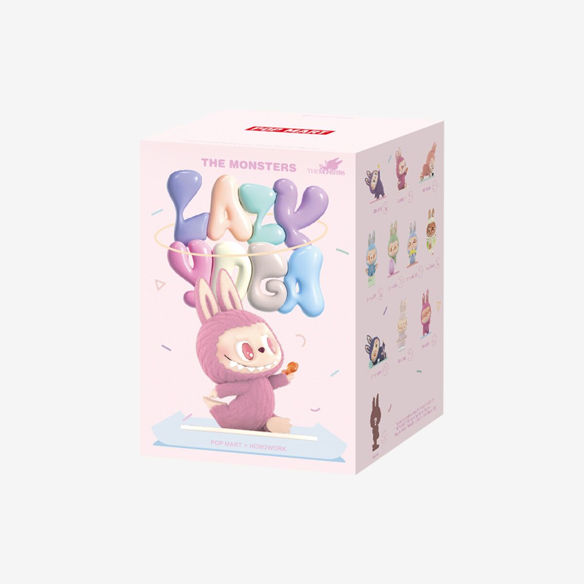 Figurine Labubu Stretch Out – Série Lazy Yoga – Image 3