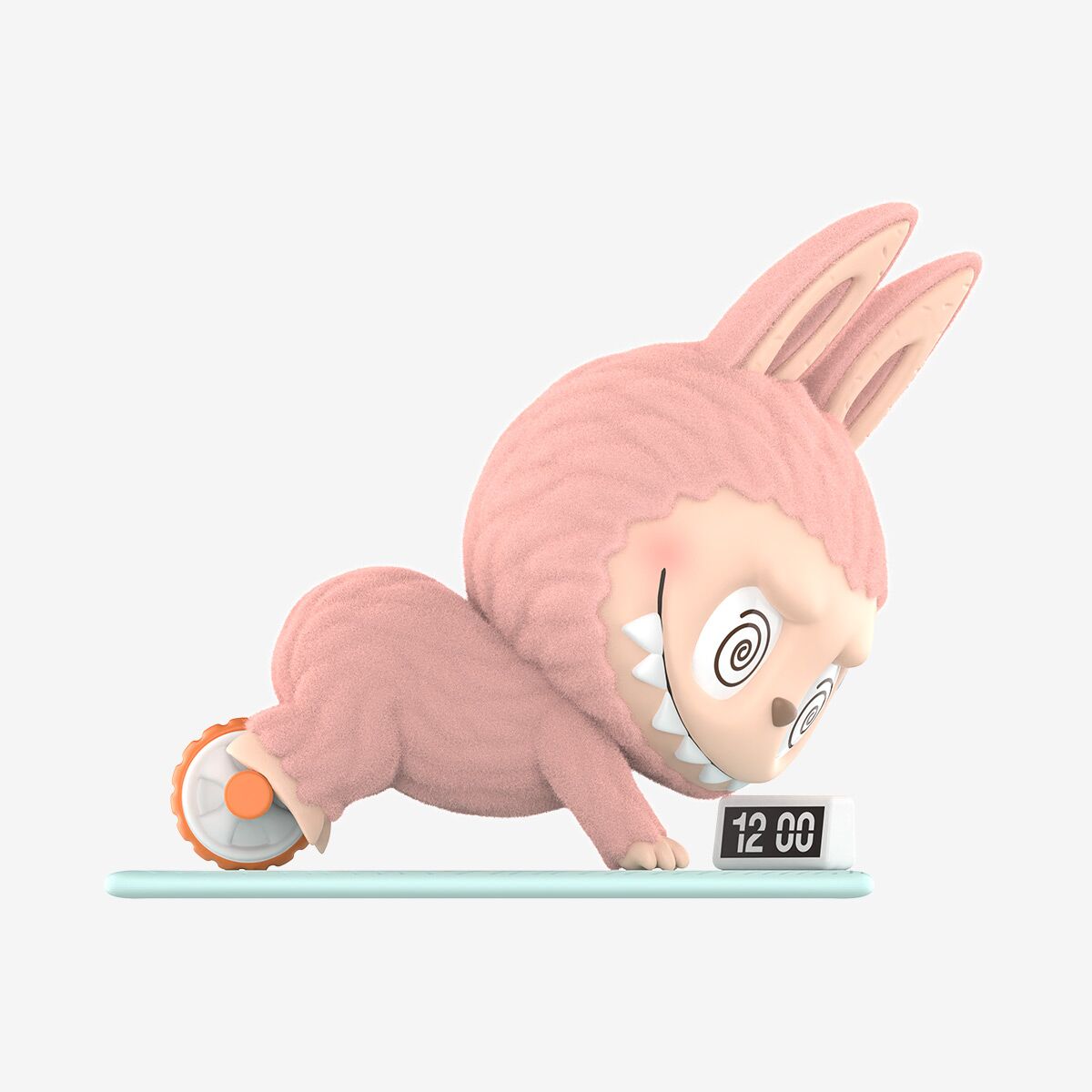 Figurine Labubu Ab Roller – Série Lazy Yoga