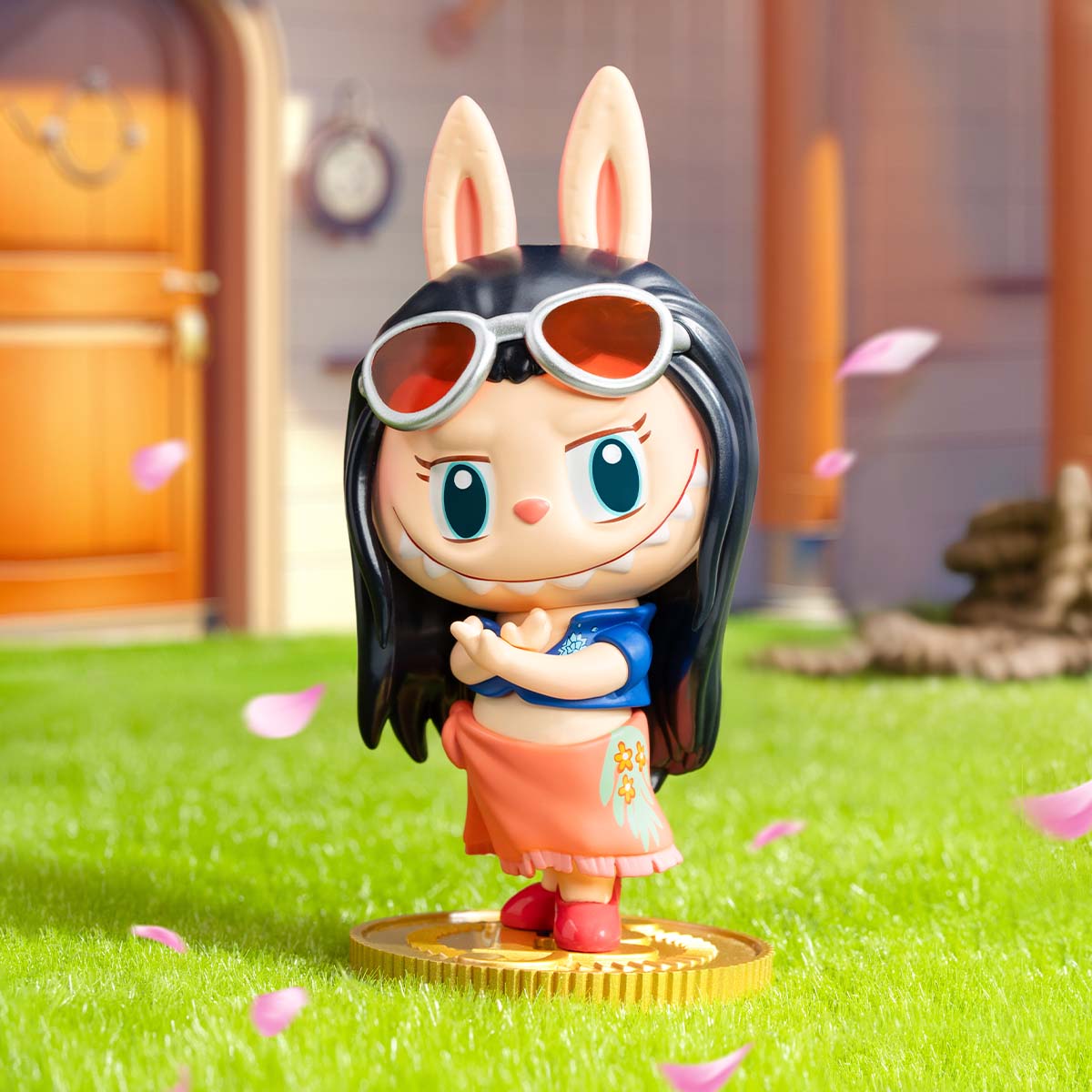 Figurine Labubu × One Piece Nico Robin – Édition Archéologue Collector