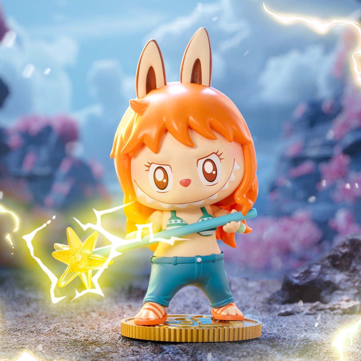 Figurine Labubu × One Piece Nami – Édition Limitée Collector