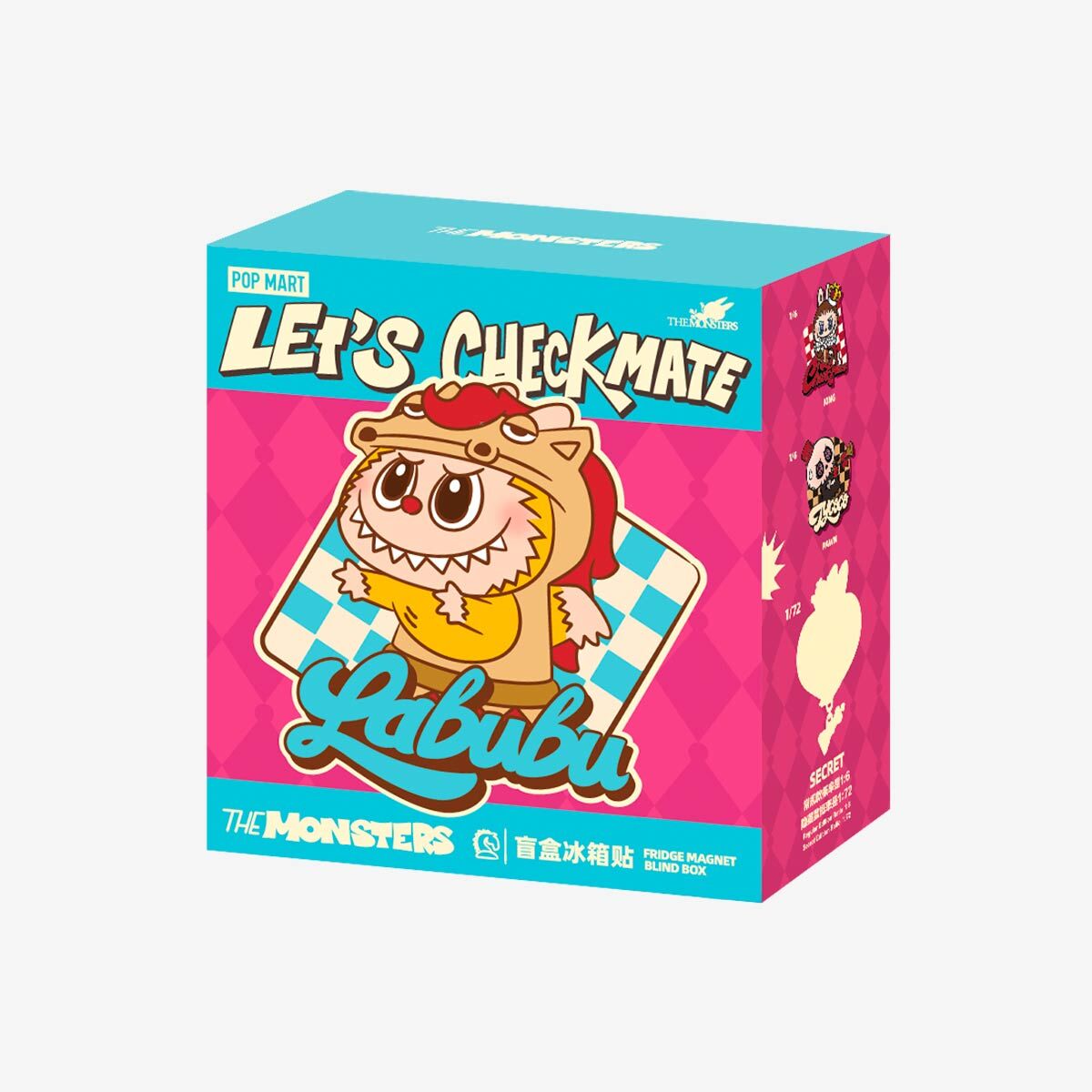Magnet Labubu Tour – Collection Let’s Checkmate – Image 2