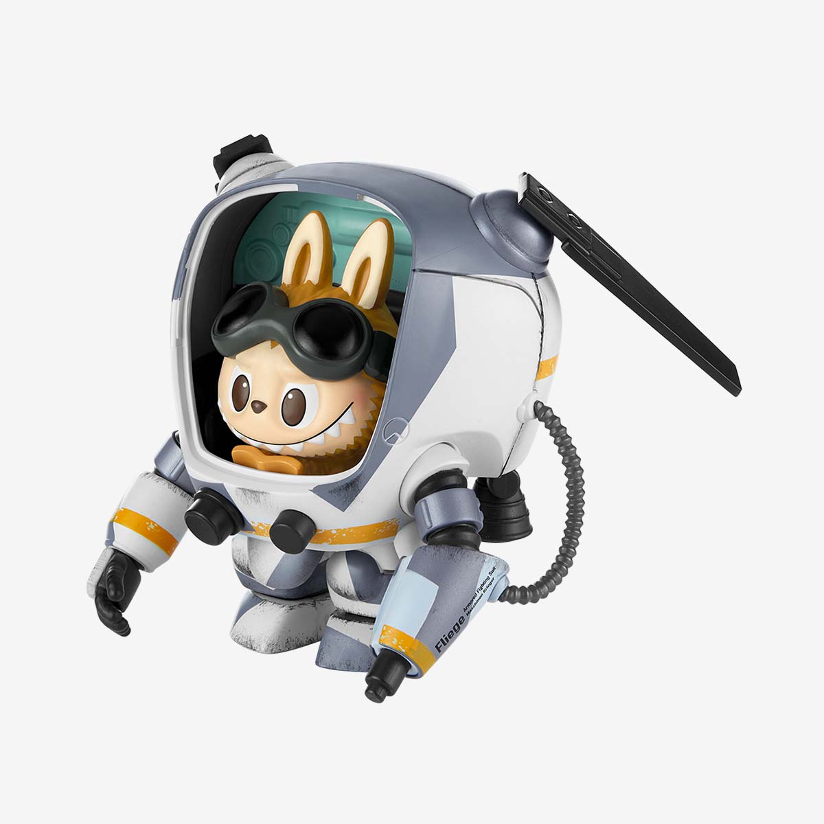 Figurine Labubu × Kow Yokoyama Fliege Storm – Édition Limitée