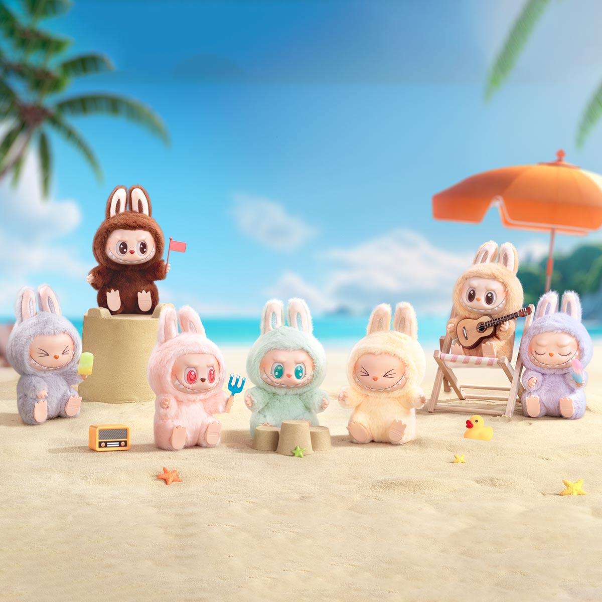 Labubu Vinyl Plush Sisi | Série Have a Seat – Figurine Collector Édition Limitée – Image 3