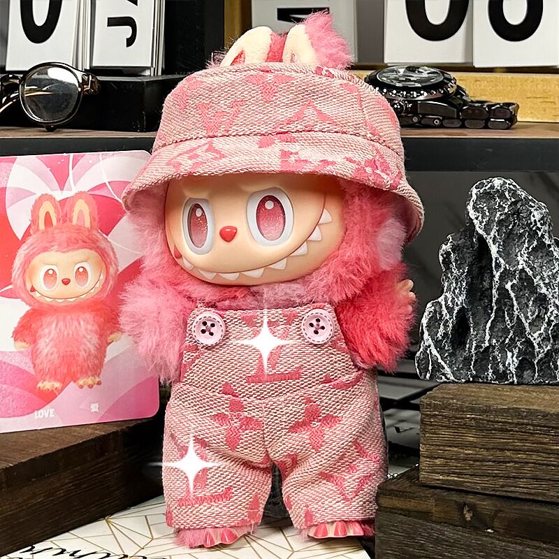 Ensemble Rose Pop pour Labubu Look Doux & Fashion