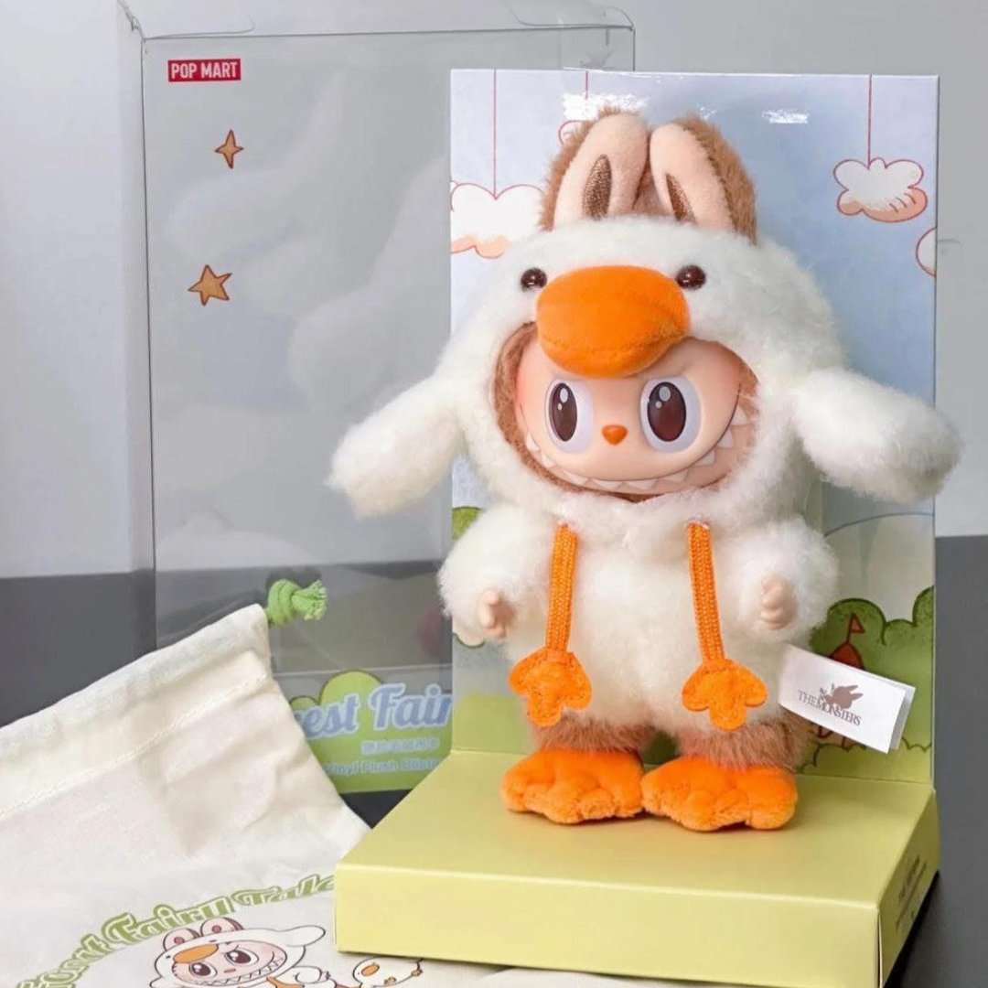 Labubu Forest Fairy Tale Canard Blanc – Peluche Kawaii de Collection – Image 2
