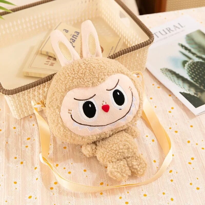 Sac Peluche Labubu Lapin – Accessoire Kawaii & Figurine de Collection
