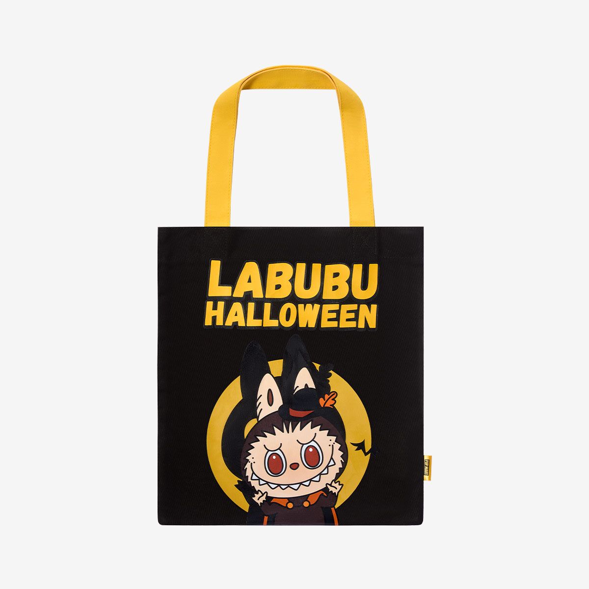 Labubu Halloween Canvas Bag – Tote bag en toile édition limitée 35x40 cm | Collection Happy Halloween Party