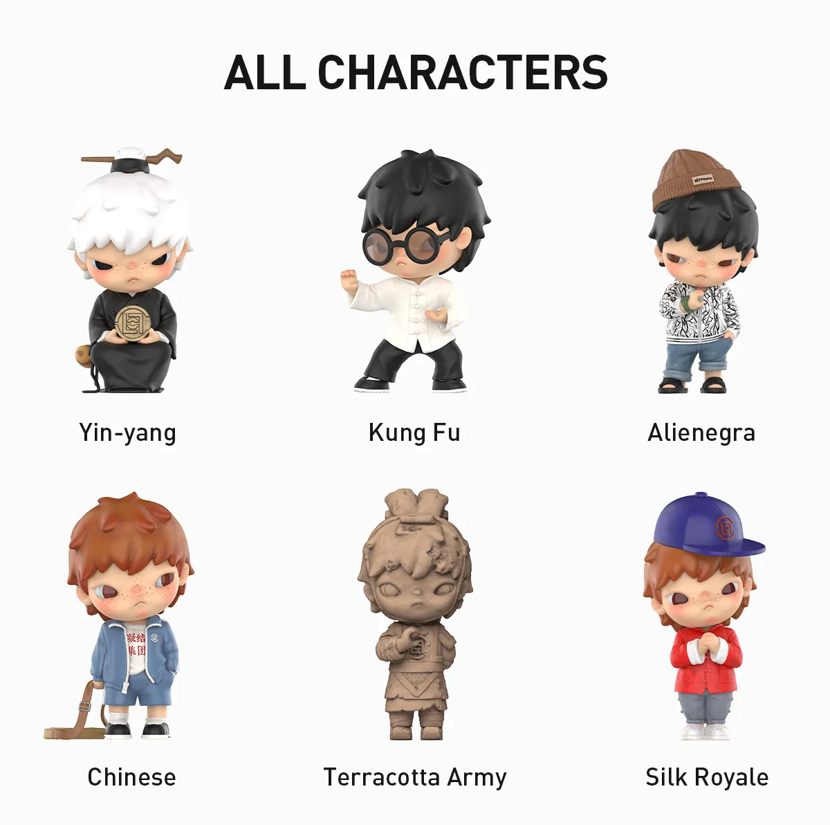 Figurine Hirono × CLOT Series – Collection d’Art Toys Designer en Boîte Mystère – Image 9