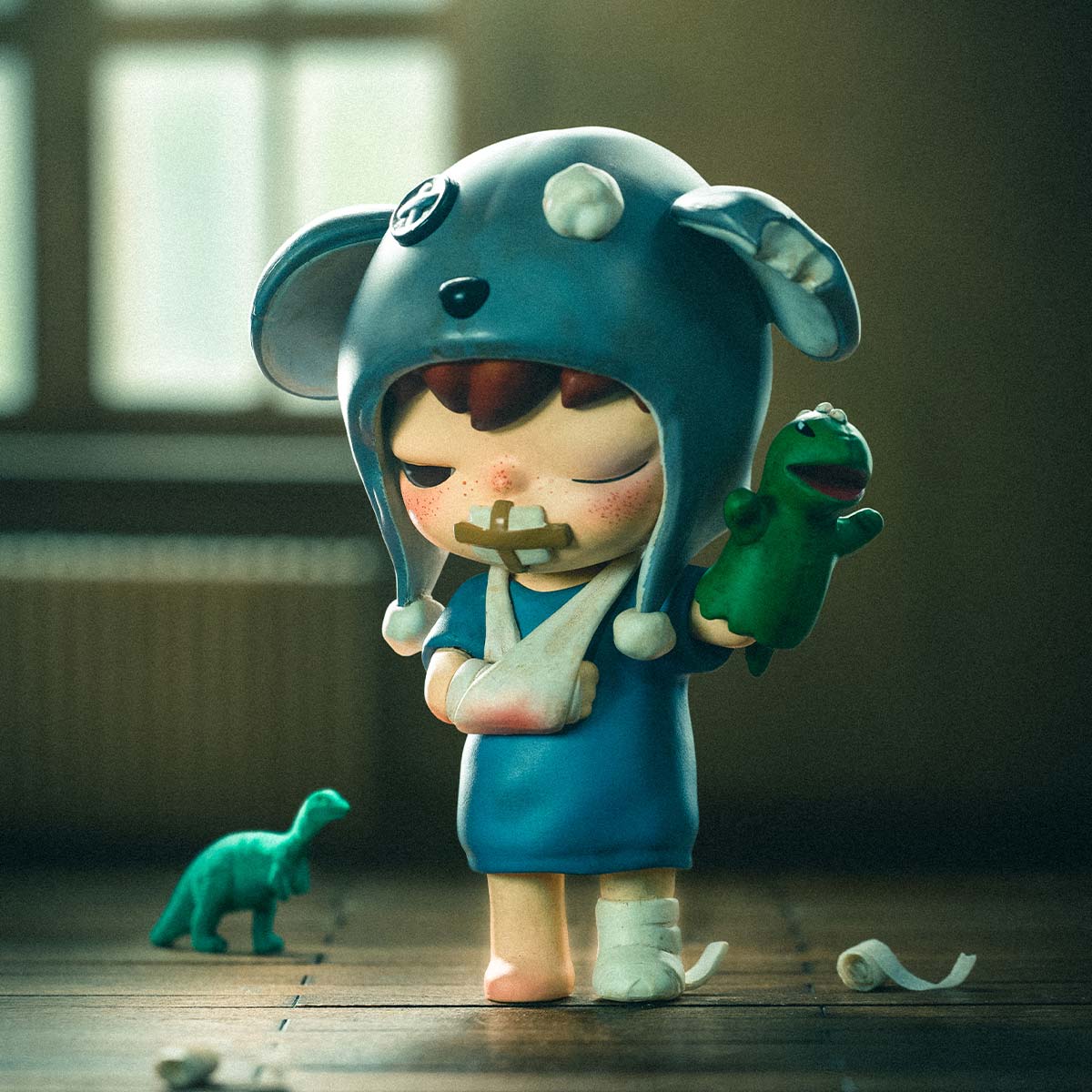 Figurines Hirono Mime Series – Collection d’Art Toys Designer en Boîte Mystère – Image 5