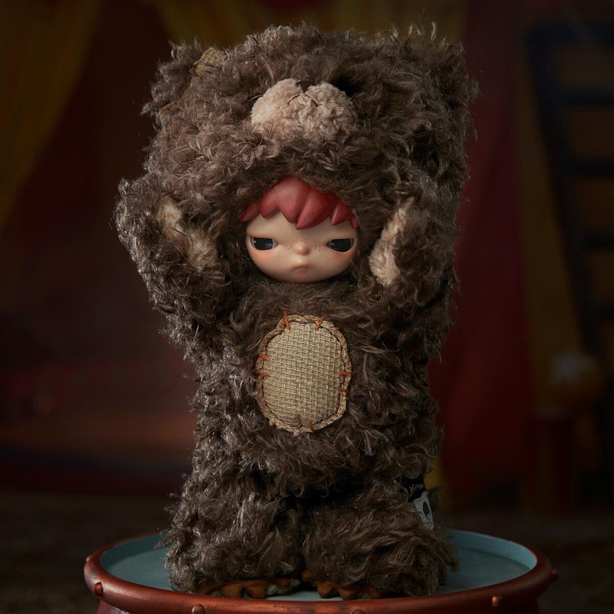 Peluche Designer Hirono Bear Vinyl Plush Doll – Figurine d’Art Collectible – Image 6