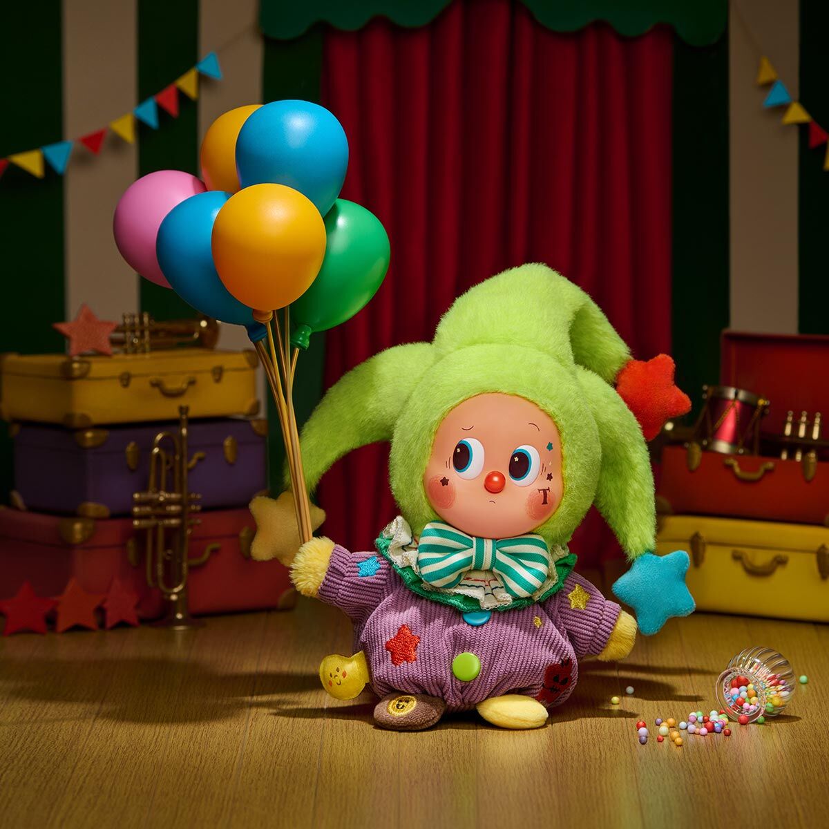 Why So Serious Vinyl Plush Pendant Blind Box – Collectible Clown Series (8 Designs + Secret Editions) – Image 9