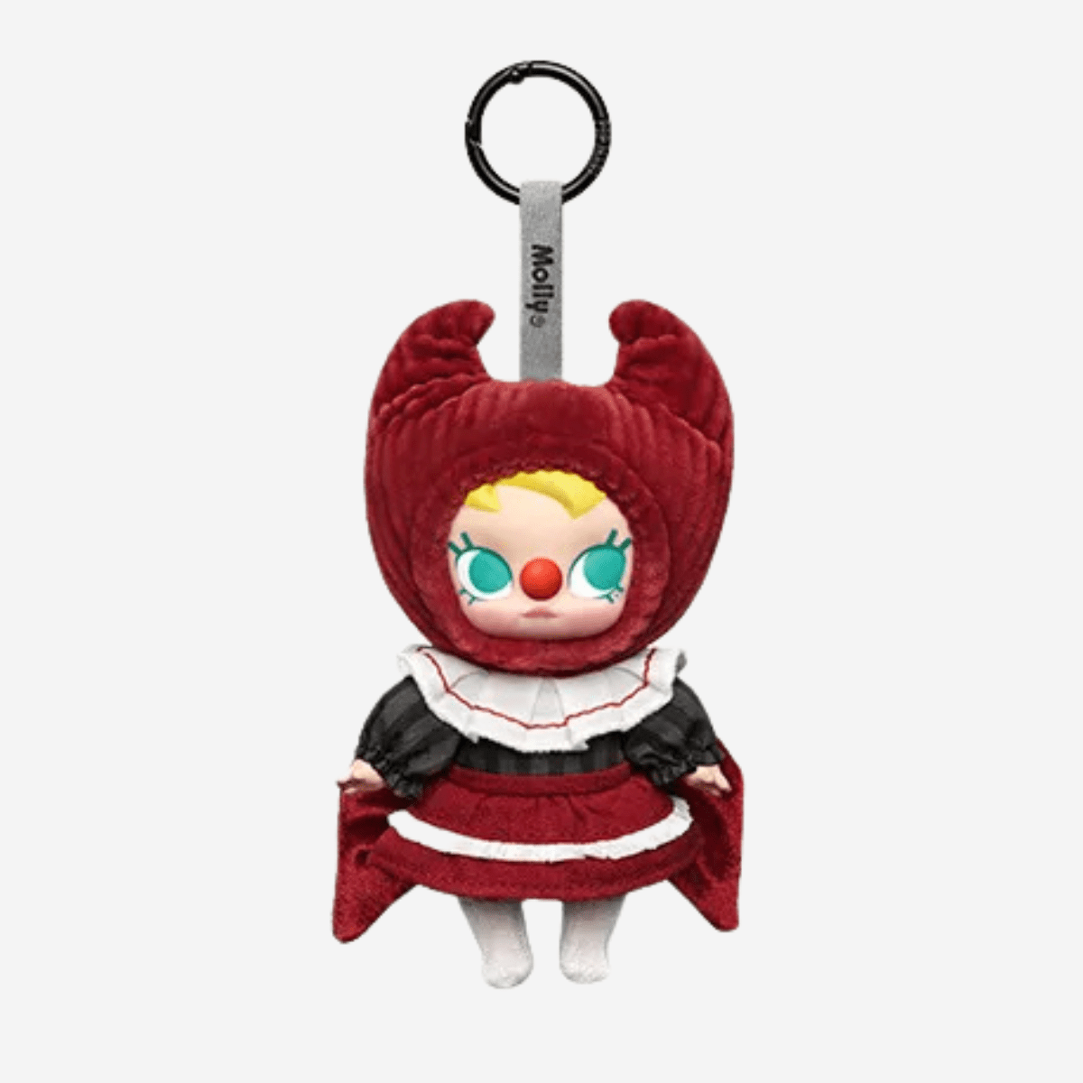 Labubu Crimson Dancer – Figurine peluche vinyle rouge de collection | Série Why So Serious