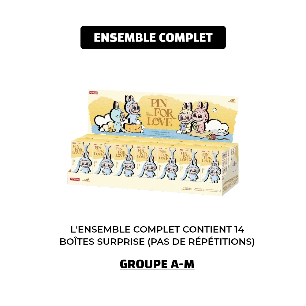 Labubu Pin For Love Series – Blind Box (A–M) | Figurines Surprise Exclusives à Collectionner – Image 6