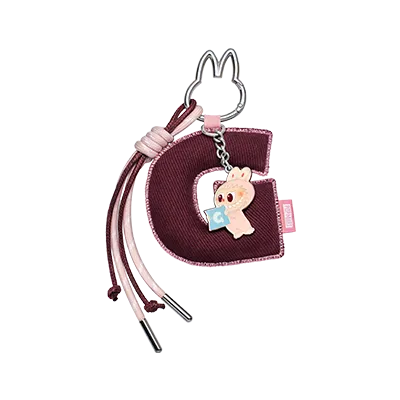 Pendentif Lettre “G” Labubu – Pin for Love Series | Accessoire Collectible Édition Surprise