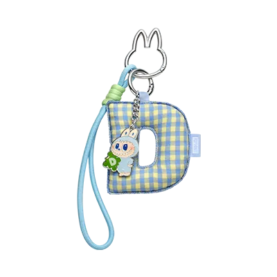 Pendentif Lettre “D” Labubu – Pin for Love Series