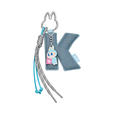 Pendentif Lettre “K” Labubu – Pin for Love Series | Accessoire Collectible en Blind Box