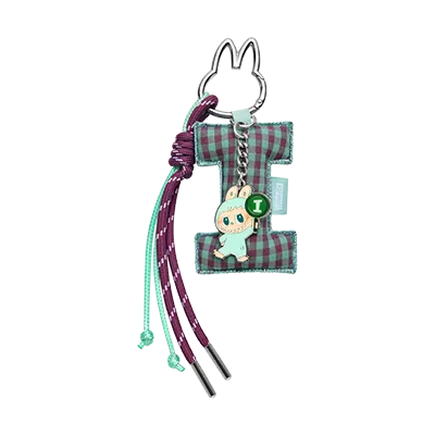 Pendentif Lettre “I” Labubu – Pin for Love Series