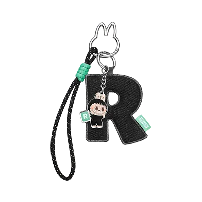 Pendentif Lettre “R” Labubu – Pin for Love Series