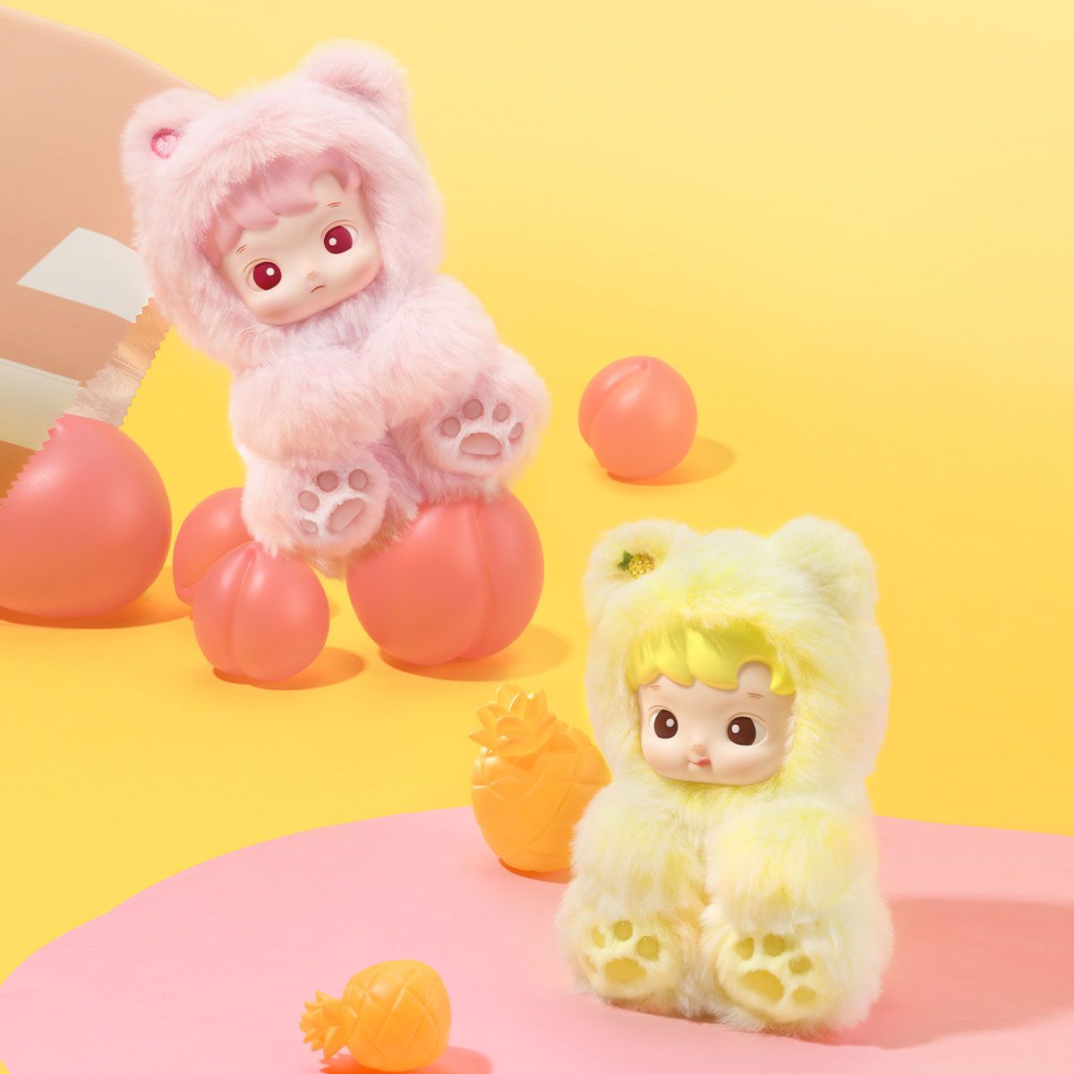 HACIPUPU Série Gummy Bear – Figurines Peluches Mystère 13 cm | Collection Blind Box Fruity & Kawaii – Image 5