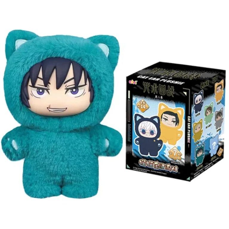 Blind Box Jujutsu Kaisen – Peluche Toji Fushiguro Chat Kawaii